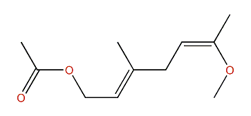 6-Methoxy-3-methyl-2,5-heptadienyl acetate